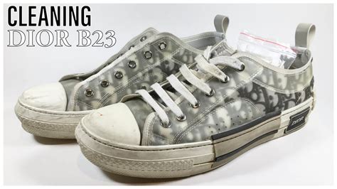 how to clean dior sneakers